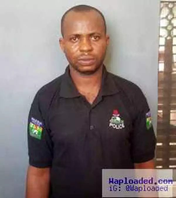 Lagos Police Command arrest fake policeman extorting money from the public
